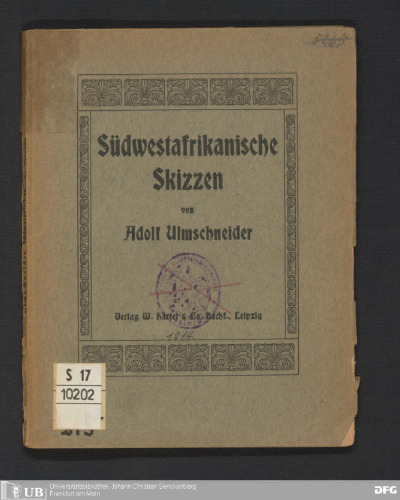 Südwestafrikanische Skizzen