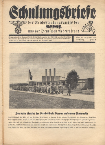 NSDAP Schulungsbrief 1933_04