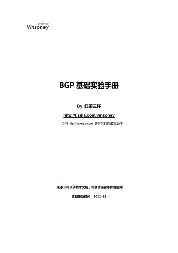 红茶三杯 CCIE 笔记