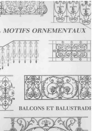 Motifs ornementaux Balcons et balustrades