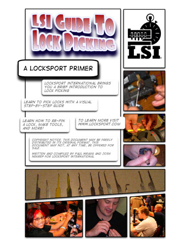 LSI Guide to Lock Picking - A Locksport Primer