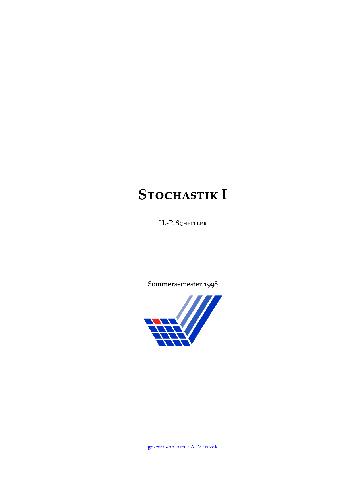 Stochastik I