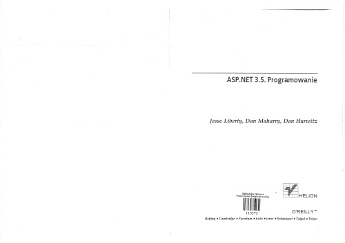 ASP.NET 3.5. Programowanie