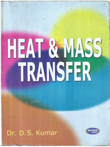 Heat and Mass Transfer