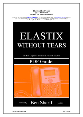 Elastix without Tears.
