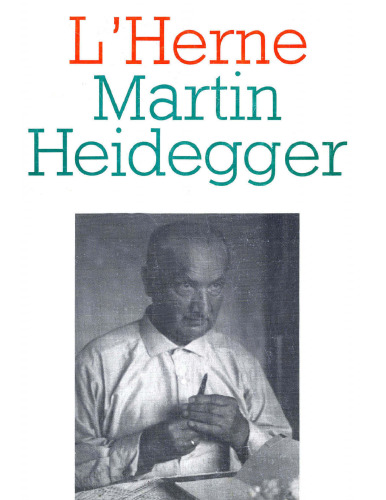 Cahier de L'Herne n° 45: Heidegger