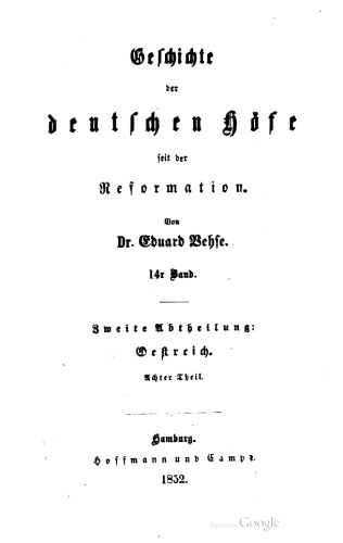 Oestreich [Österreich]