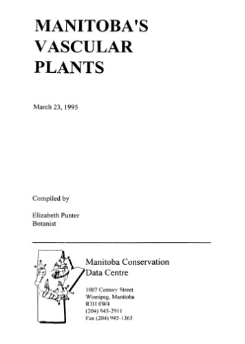 Manitoba's Vascular Plants