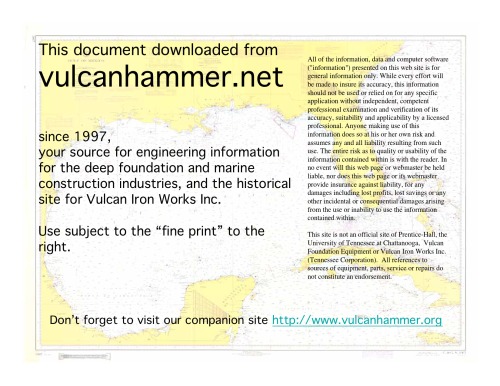 Theoretical Manual for Pile Foundations