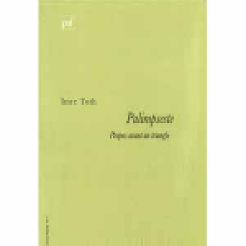 Palimpseste : Propos avant un triangle