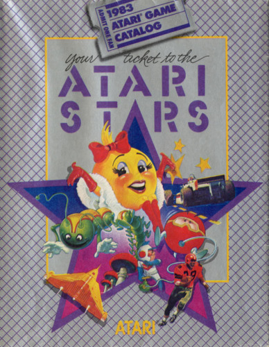 Your Ticket to the Atari Stars - 1983 Atari Game Catalog