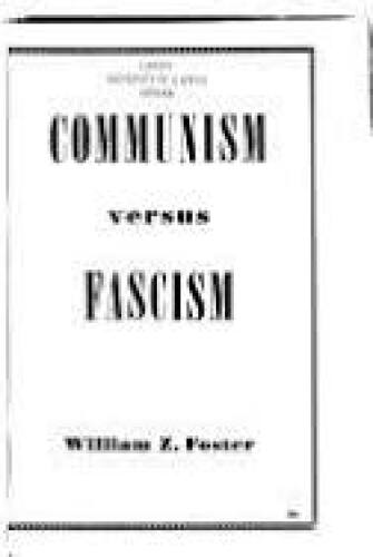 Communism Versus Fascism