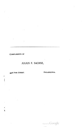 The religious and social conditions of Philadelphia during the first decade under the Federal Constitution, 1790-1800