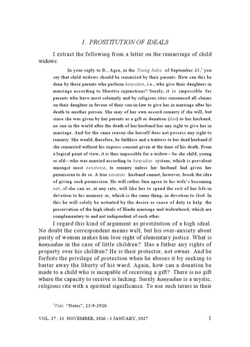 The Complete Works of Mahatma Gandhi Volume 37
