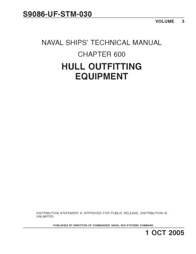 Hull Outfitting Equipment (ch600-3)