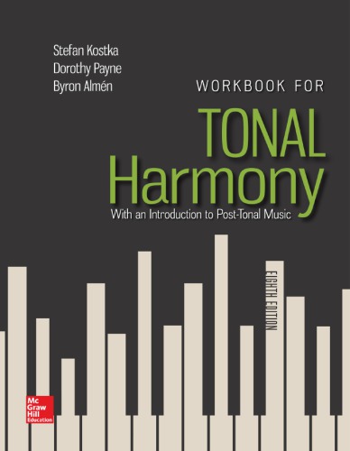Workbook for Tonal Harmony