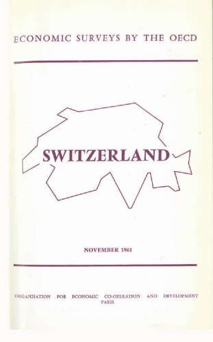 OECD economic surveys / Switzerland