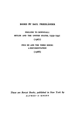 Prelude to Downfall: Hitler and the United States, 1939-1941