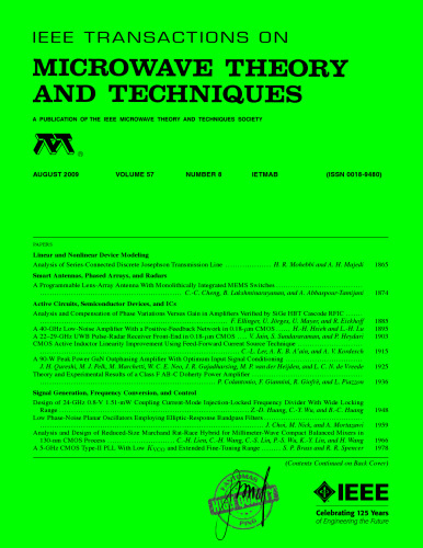 IEEE MTT-V057-I08 (2009-08)