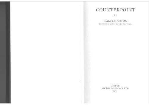 Counterpoint.