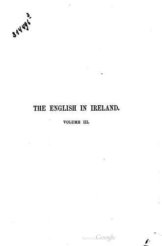 The English in Ireland in the eighteenth century