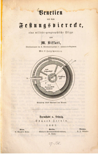 Venetien mit dem Festungsvierecke, eine militär-geographische Skizze