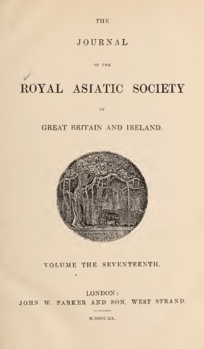 Journal of the Asiatic Society of Great Britain and Ireland