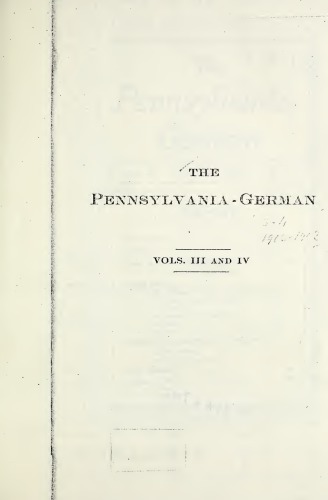 The Pennsylvania-German