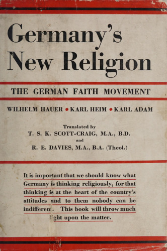 Germany's New Religion - German Faith Movement