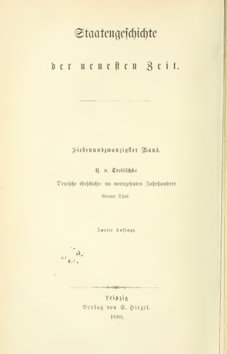 Bis zum Tode König Friedrich Wilhelms III.