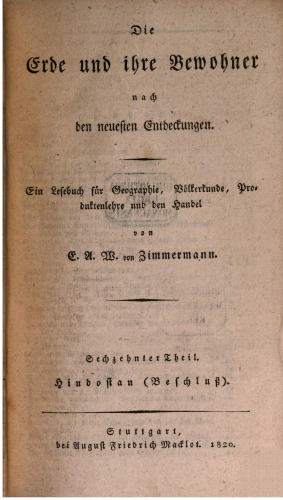 Hindostan (Beschluß)