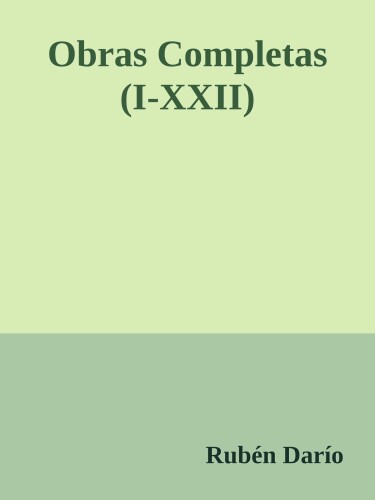 Obras Completas (I-XXII)