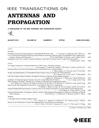 IEEE Transactions on Antennas and Propagation