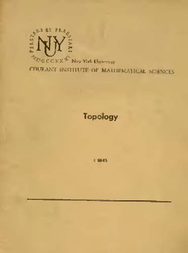 Topology