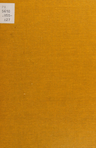 Gestures and Other Poems 1968-1970