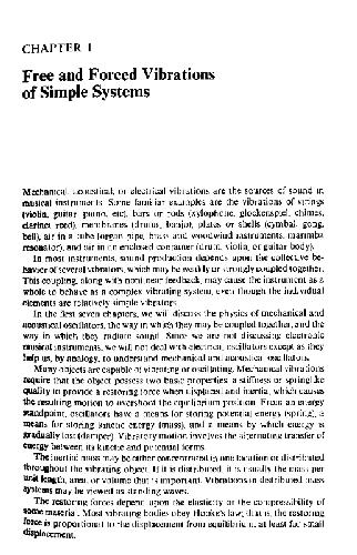 Physics of musical instruments (incomplete)