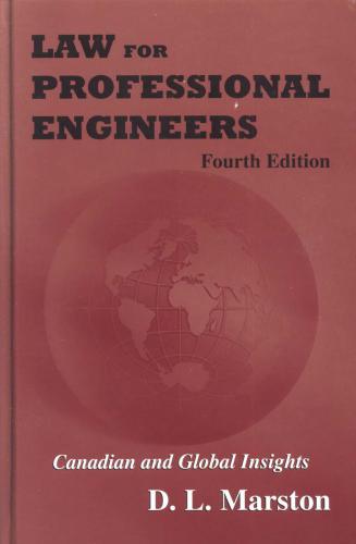 Law for Professional Engineers