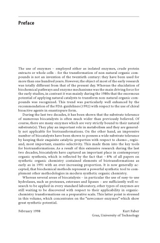 Biotransformations