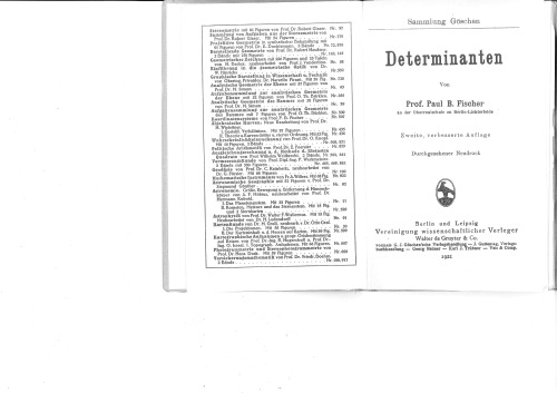 Determinanten