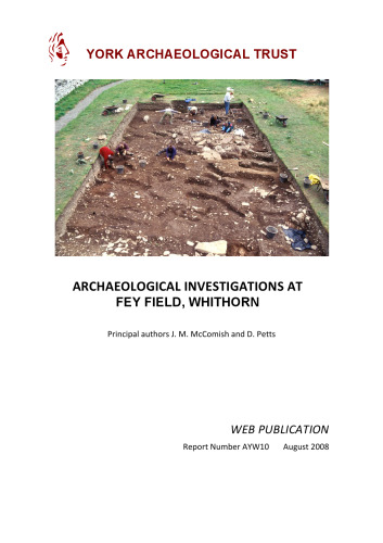 Archaeological Investigations at Fey Field, Whithorn