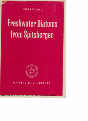 Freshwater diatoms from Spitsbergen
