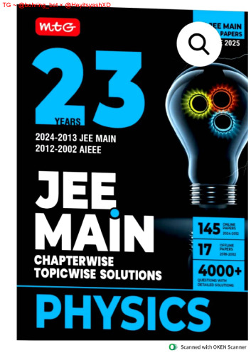 MTG jee main physics 23 years