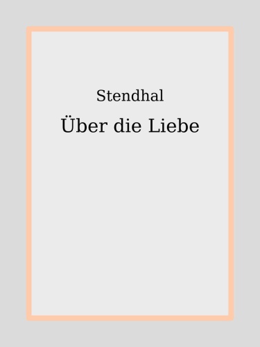 Über die Liebe