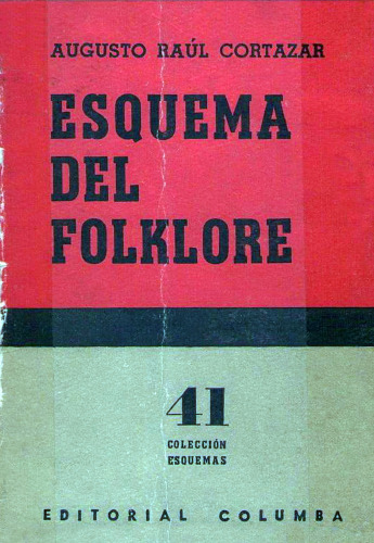 Esquema del folklore: conceptos y métodos.