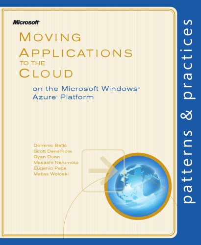 Moving Applns. to the Cloud on the MS Azure Platform