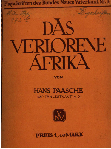 Das verlorene Afrika