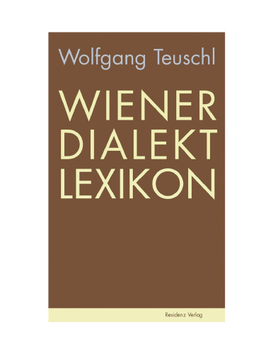 Wiener Dialekt Lexikon