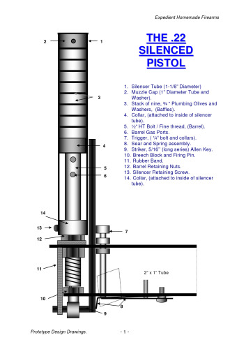 Expedient Homemade Firearms: The .22 Silenced Pistol