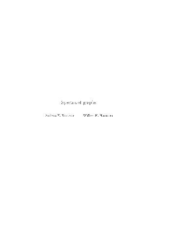 Spectra of graphs