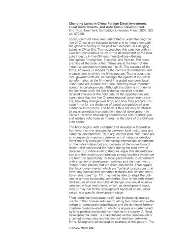 Administrative Science Quarterly Journal (September 2007) Issue 1